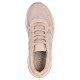 Skechers Metallic Duraleather Mesh Lace Up Fashion Sneaker